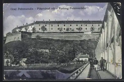 AK Festung Peterwardein, Ortspartie