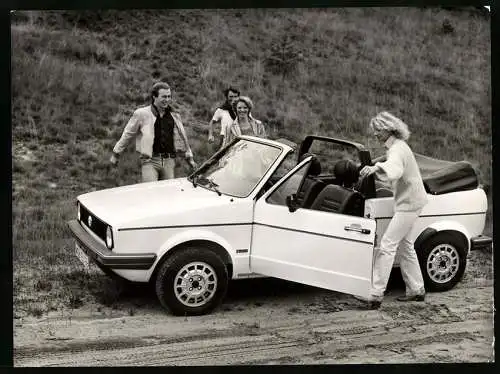 Fotografie Auto Volkswagen VW Golf I Cabrio, Werkfoto