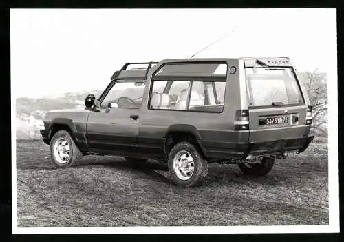 Fotografie Auto Chrysler Matra Simca Rancho, Geländewagen, Werkfoto