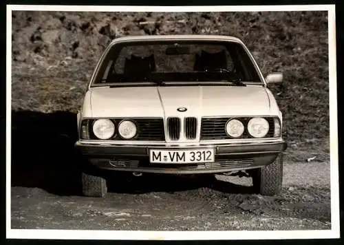 Fotografie Auto BMW 7er, Kfz-Kennzeichen München