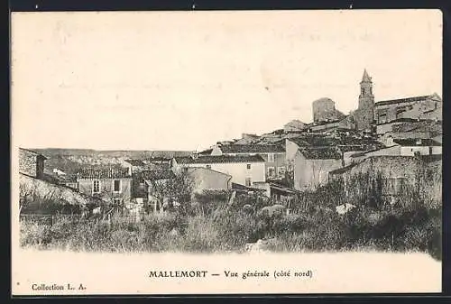 AK Mallemort, Vue générale, côté nord