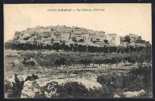 AK Vieux-Miramas, Vue Générale, Côté Sud