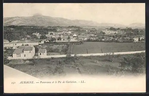 AK Aubagne, Panorama et le Pic de Garlaban