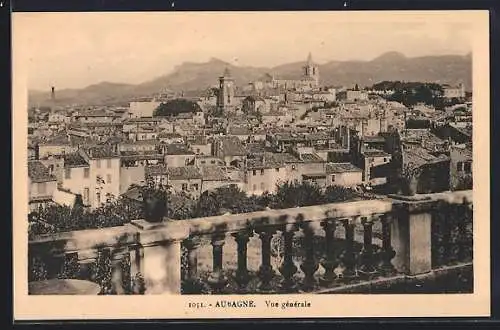 AK Aubagne, Vue générale