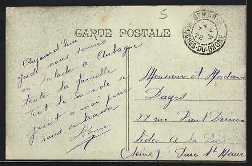 AK Aubagne, Pont de l`Ile Verte