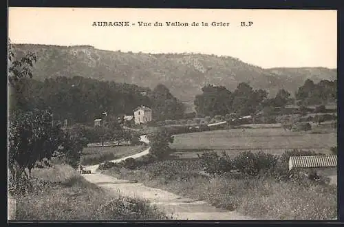 AK Aubagne, Vue du Vallon de la Grise