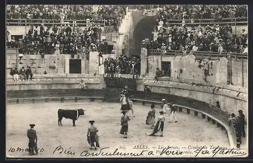 AK Arles, Les Arènes, Corrida taurine