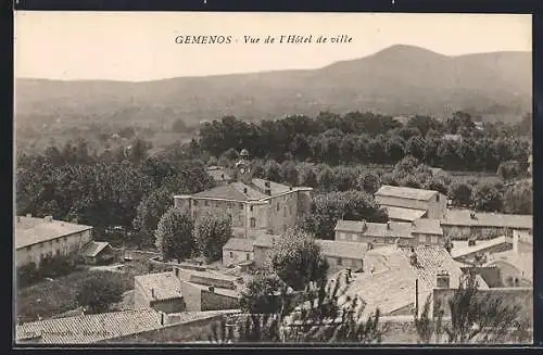 AK Gémenos, Vue de l`Hôtel de ville