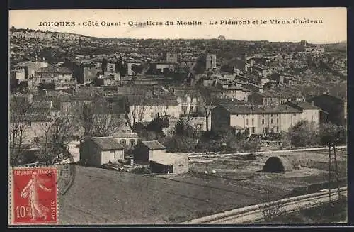 AK Jouques, Quartiers du Moulin et le Vieux Château