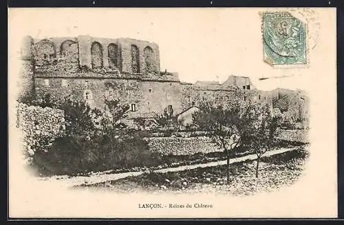 AK Lancon, Ruines du Château