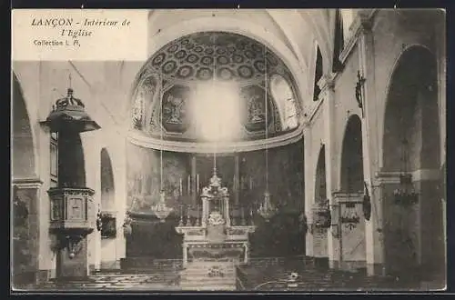 AK Lancon, Intérieur de l`église