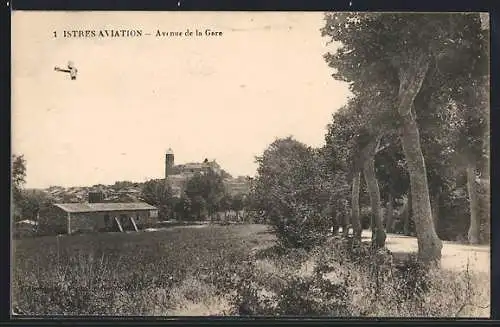 AK Istres, Aviation, Avenue de la Gare