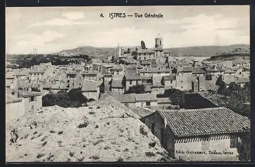 AK Istres, Vue générale du village et des environs