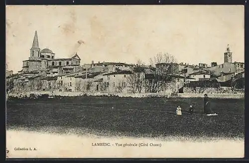 AK Lambesc, Vue générale, Côté Ouest