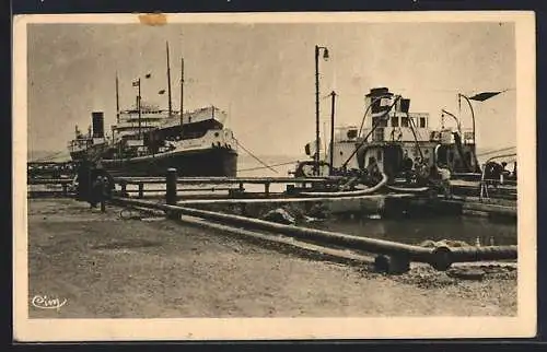 AK Berre-l`Étang, Port de la Pointe, Pompage des produits bruts