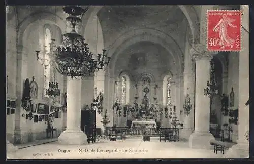 AK Orgon, N.-D. de Beauregard, le Sanctuaire