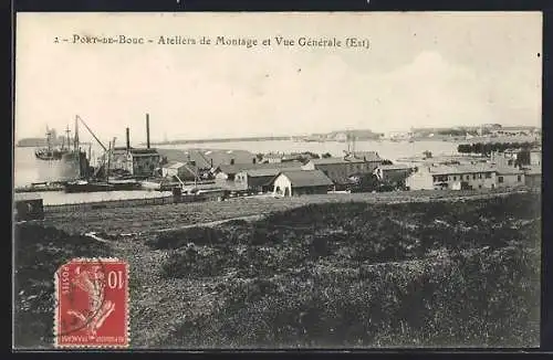 AK Port-de-Bouc, Ateliers de Montage et Vue Générale, Est