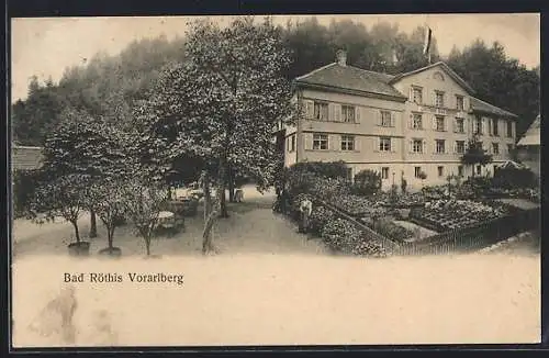 AK Bad Röthis /Vorarlberg, Hotel-Restaurant