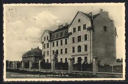 AK Unter Waltersdorf, Missionshaus Maria Hilf