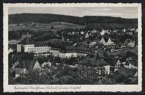 AK Oberschlema, Blick auf das neue Kurhotel