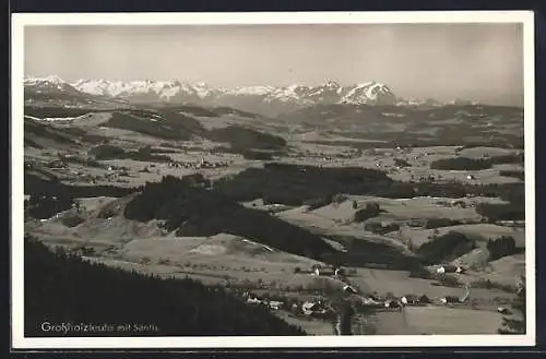 AK Grossholzleute, Panorama mit Säntis