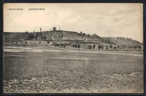 AK Saarbrücken, Blick zum Spichererberg