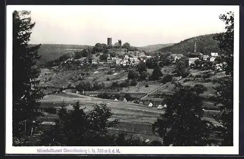 AK Oberreifenberg i. Ts, Teilansicht mit Ruine