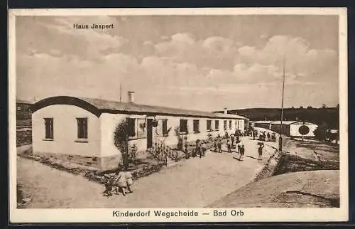 AK Bad Orb, Kinderdorf Wegscheide, Haus Jaspert