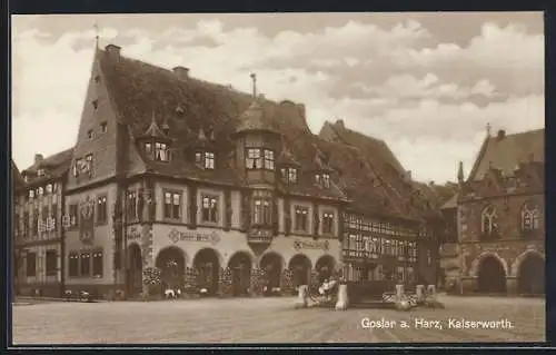 AK Goslar a. Harz, Hotel Kaiserworth