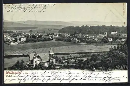 AK Walkenried a. Harz, Teilansicht