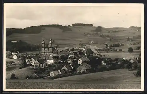 AK St. Peter /Schwarzwald, Teilansicht