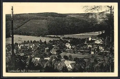 AK Zell i. Odenwald, Teilansicht