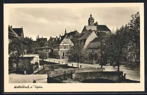 AK Dettelbach am Main, Wirtshaus & Bäckerei