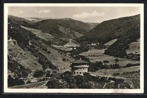 AK Lorch /Rhein, Jugendherberge mit Wilpertal