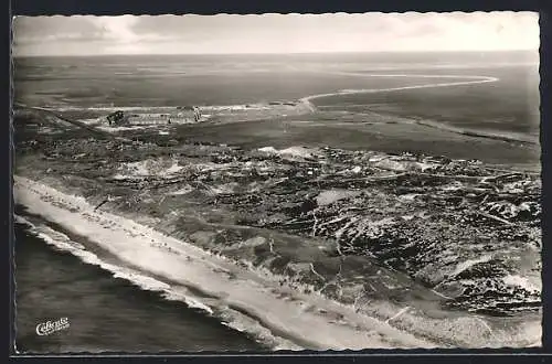 AK Rantum /Sylt, Strand, Fliegeraufnahme