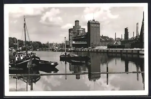 AK Eckernförde, Ostseebad, Hafen