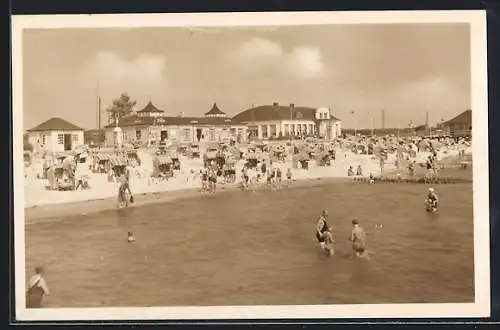 AK Kellenhusen, Ostseebad, Strandpartie