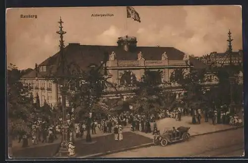 AK Hamburg-Neustadt, Alsterpavillon