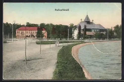 AK Palicsfürdö, Anlagen am Wasser