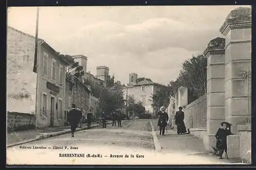 AK Barbentane, Avenue de la Gare