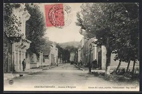 AK Châteaurenard, Avenue d`Avignon