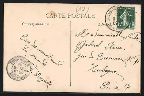 AK Cadolive, Hôtel de Ville et Mont Julien