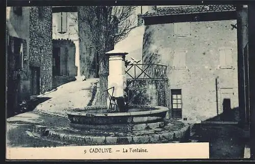 AK Cadolive, La Fontaine