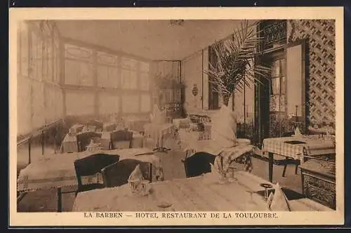 AK La Barben, Intérieur de l`Hôtel Restaurant de la Touloubre