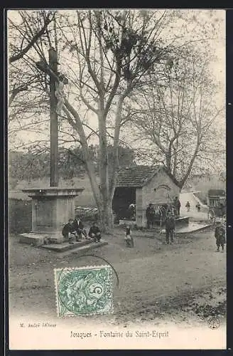 AK Jouques, Fontaine du Saint-Esprit