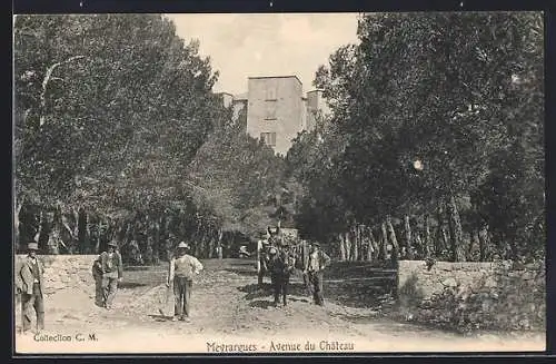 AK Meyrargues, Avenue du Château