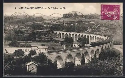 AK Aix-en-Provence, Le Viaduc