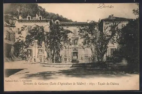 AK Gardanne, École d`Agriculture de Valabre, Facade du Château