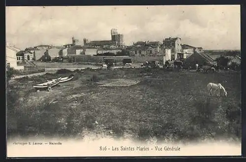 AK Les Saintes Maries, Vue Générale