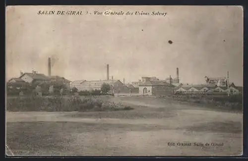 AK Salin de Giraud, Vue Générale des Usines Solvay